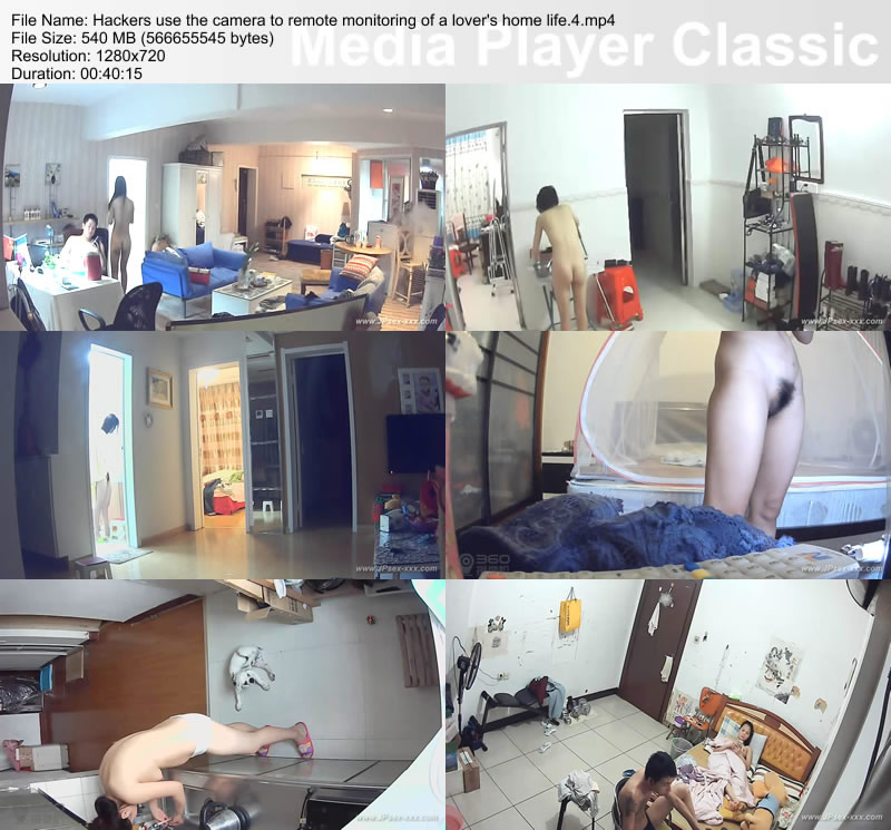 Hackers use the camera to remote monitoring of a lover's home life.4